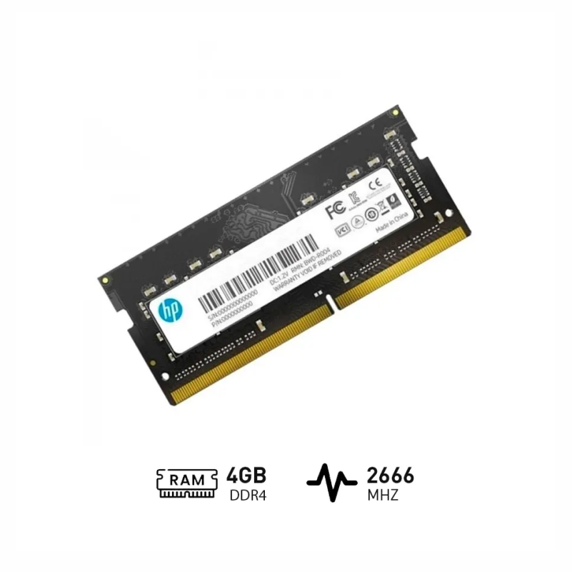 MEMORIA RAM 4GB HP S1 SODIMM PC4 2666 CL19 NB