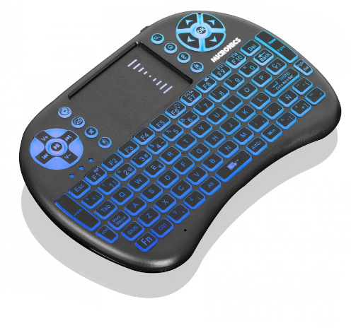 VOYEUR   MIC K301 MINI TECLADO WIFI TOUCH LEDS MICRONICS