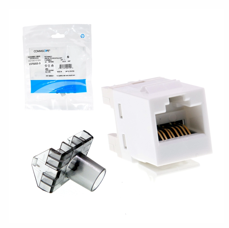 COMMSCOPE AMP CONNECT RJ45 JACK CAT 6