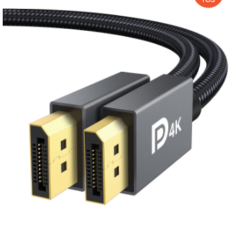 CABLE DISPLAYPORT 1.8 MT EN BOLSA