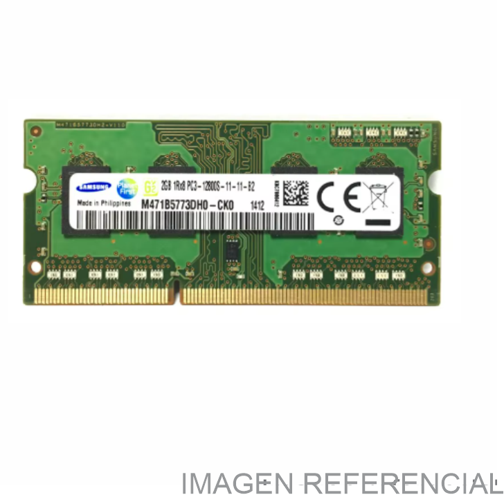 MEMORIA RAM DDR3 2GB 1060 MHZ SODIM