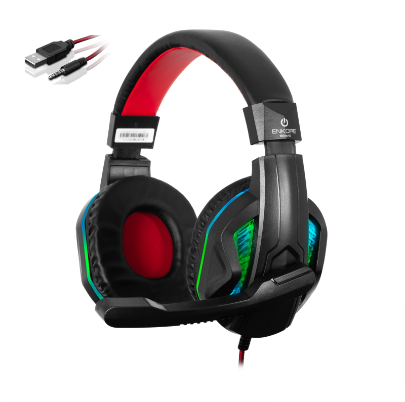 AURICULAR BRAVIO ENKH G1001 AURICULAR GAMER C/MICRO ENKORE 
