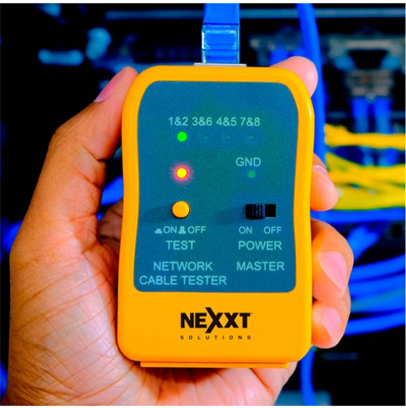 TESTEADOR DE RED NEXXT BASIC LAN TESTER FOR RJ45, RJ11, AND RJ12