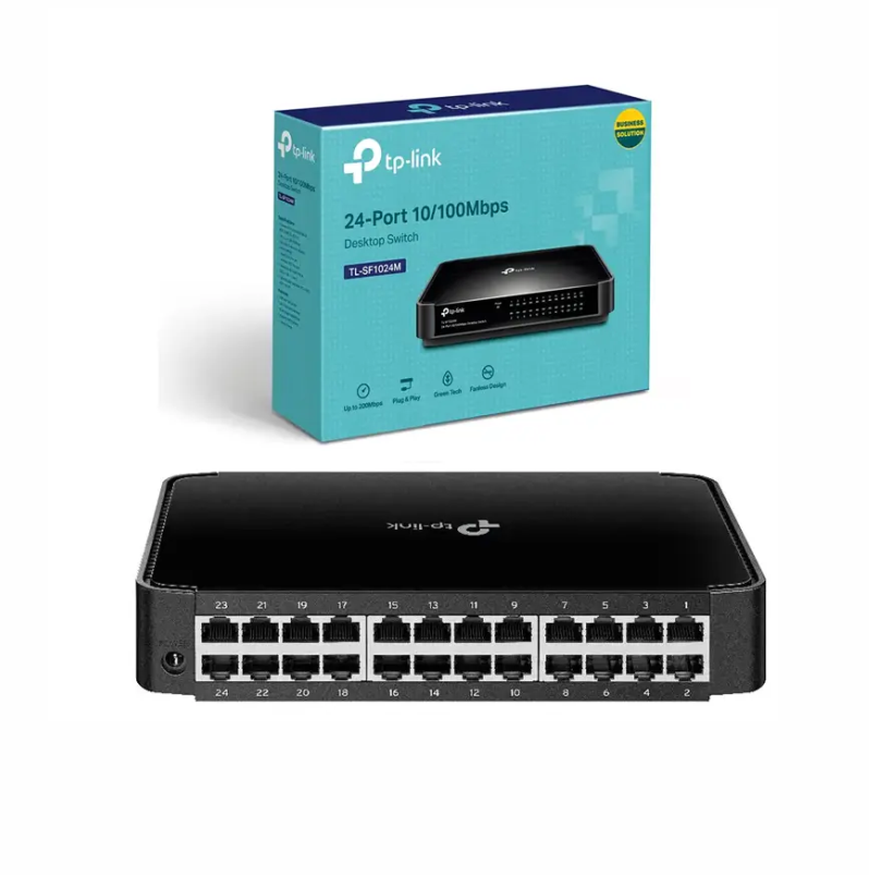 TP-LINK TL-SF1024M 24-PORT 10/100 MBPS DESKTOP SWITCH 