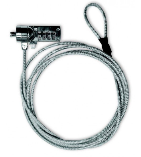 XTECH 6FT 80CM NOTEBOOK LOCK XTA110 4 DIGIT COMBINACION 