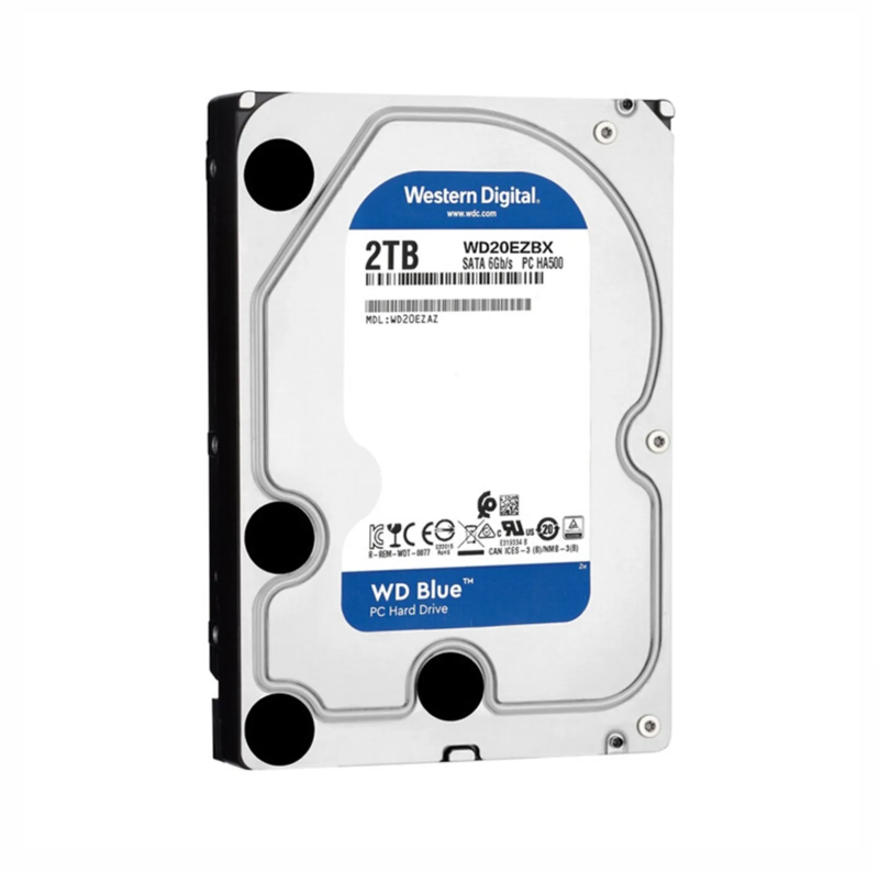 DISCO DURO WESTERN DIGITAL BLUE WD20EZBX 2TB 7200RPM 256MB SATA3/ 3.5 PULG
