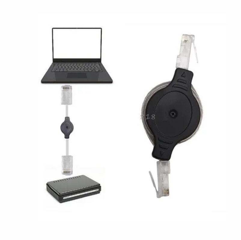 CABLE RETRACTIL DE RED - CAT5E