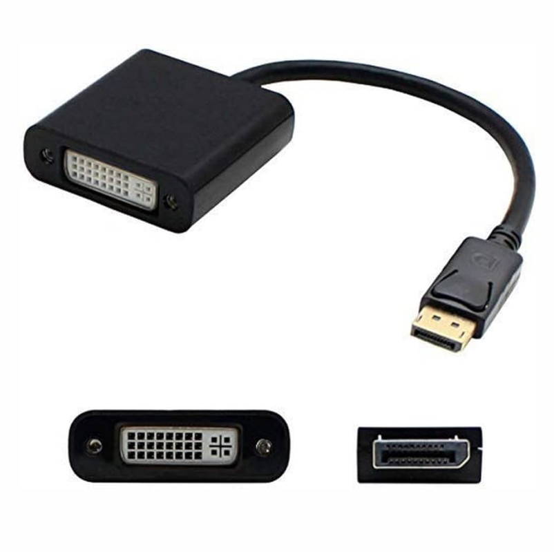  ADAPTADOR DISPLAYPORT MACHO A DVI-I HEMBRA
