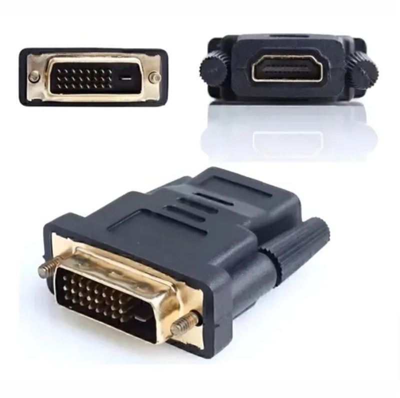 ADAPTADOR DVI-D A HDMI / DVI 24 1 MACHO A HDMI HEMBRA