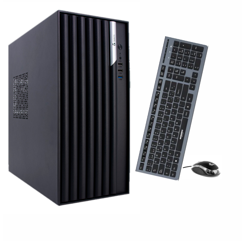 COMPUTADORA CORE I3-12100 QUAD CORE 3.3 GHZ / RAM DDR5 16GB KINGSTON FURY / SSD M.2 256 GB CASE TOWER  / SIN MONITOR